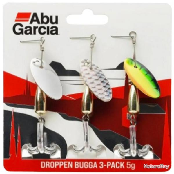 Pack 3 cuillres tournantes Abu Garcia 0,5-2,5m carnassiers