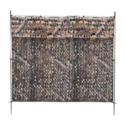 Affût camouflage 3D forêt 1.5x2M 2 pieds réglables anti-UV