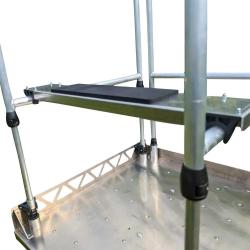 Siège clipsable aluminium tôle pliée 2.5mm