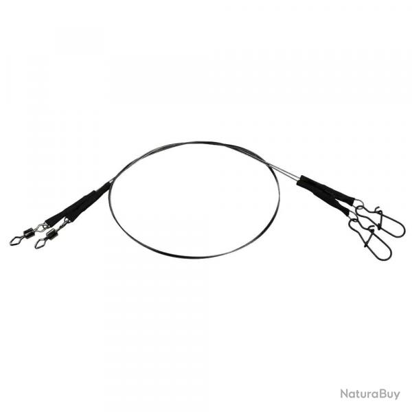 Bas de ligne Titane DAM x2 pche carnassiers 20cm
