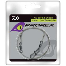 Bas de ligne acier carnassier - Résistant pêche dents 30cm