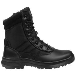 Chaussures Tactic travail mi-hautes noir antidérapantes cuir 47