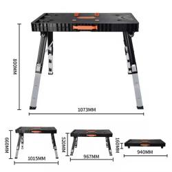 Établi 5 en 1 multifonction atelier bricolage DIY compact