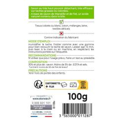 Savon détachant fiel de boeuf textile 100g Starwax