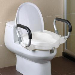 Réhausseur WC 40x43cm poignées + abattant inclus
