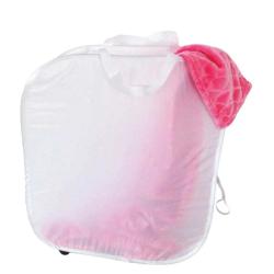 Bac à linge sur roulettes mobile pratique rangement maison