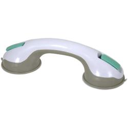 Poignée de bain à ventouses 31cm - Barre d'appui sécurité