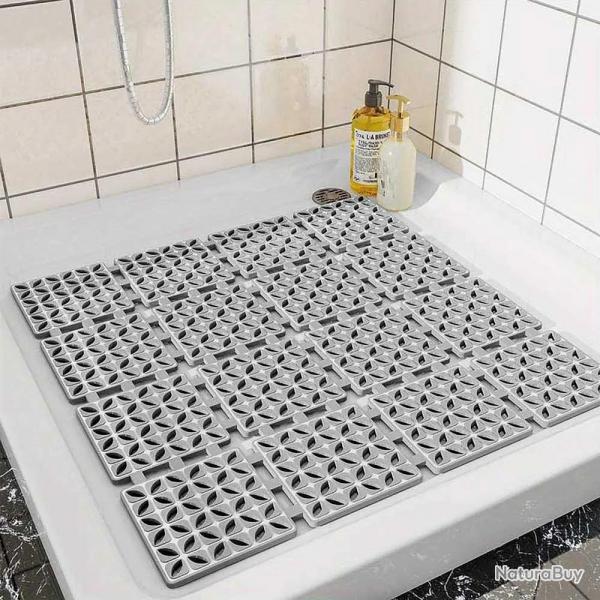 Caillebotis pliable - Grille modulaire antidérapante 60x40cm