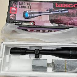 LUNETTE DE TIR TASCO TARGET/VARMINT 10-40X50 RET CROIX