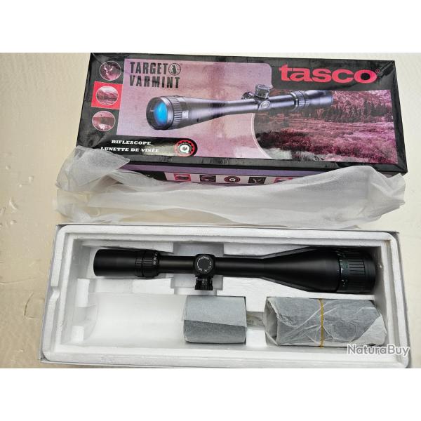 LUNETTE DE TIR TASCO TARGET/VARMINT 10-40X50 RET CROIX