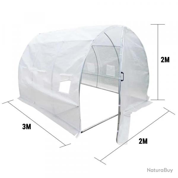 Serre marachre 6m pour lgumes et plants potager jardin