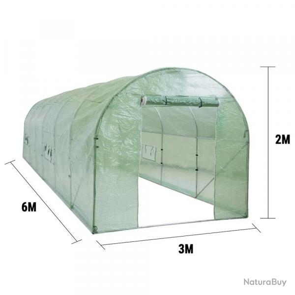 Serre de jardin 18 m - Structure jardinage extrieur