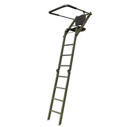 Lot de 5 Échelles pliables 2,50m hauteur d'assise aluminium portables