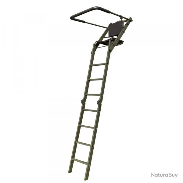 Lot de 5 chelles pliables 2,50m hauteur d'assise aluminium portables