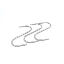 Lot de 12 Esses de boucher 12 cm Crochet à viandes
