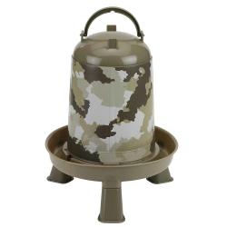 Abreuvoir camo Ø 23 cm 22.5cm h 5 L l'unité
