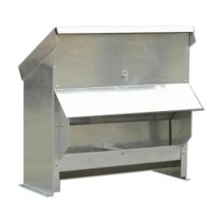 Mangeoire à trémie galvanisée 20Kg 54 x 27 x 51 cm