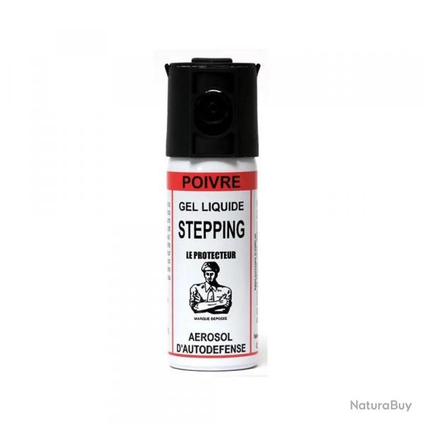 Lot de 5 Bombes Lacrymogne XI Gel Poivre incolore 50 ml