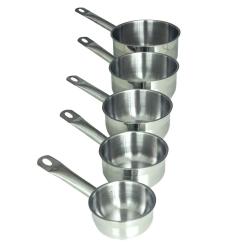 Casserole acier inoxydable / 5 tailles 12 à 20 cm