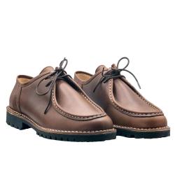 Chaussures Maquignon cuir marron semelle caoutchouc 40 à 46 44