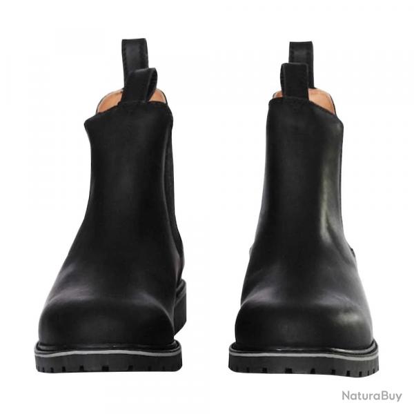Bottines Chelsea Heritage Farmer Brighton cuir noir 40  47 46
