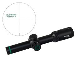 Lunette de battue 1-8x24 réticule 4 11 niveaux étanche anti-buée