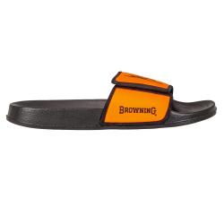 Sandales claquettes Browning Buckmark noir orange 41 à 47 42