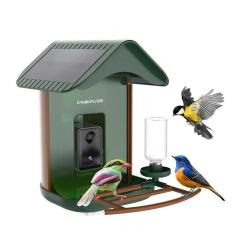 Nichoir connecté caméra IA Full-HD 48 Mpx détection oiseaux 194x215x315mm