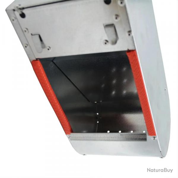 Mangeoire trmie acier galva 1 compartiment  l'unit 25x12x11cm