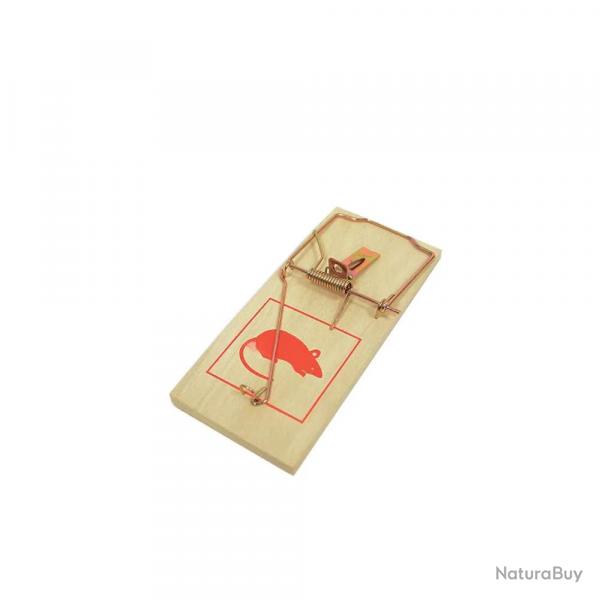 Lot de 10 Tapettes  rat en bois 170 X 75 mm