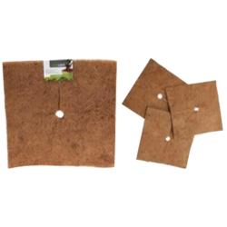 Lot de 3 Carrés de paillage fibre coco 38 cm
