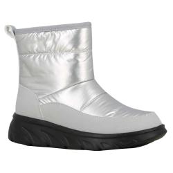 Bottines femme fourrées gris argent taille 36 à 41 41