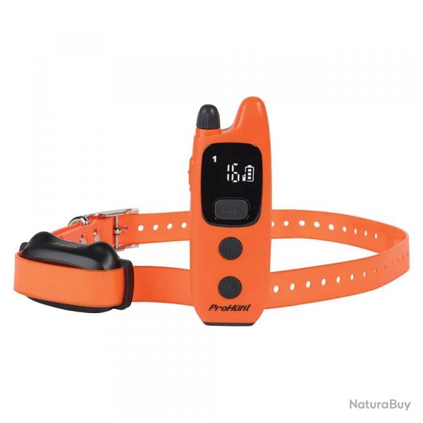 Collier de dressage ProHunt 600 m tanche et rechargeable