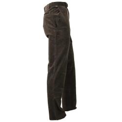Pantalon marron Calvados côtelé extensible T38 À 60 40