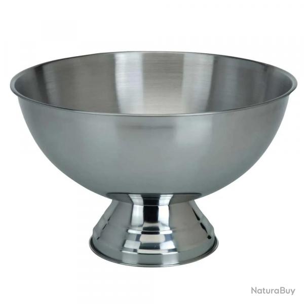 Coupelle inox sur pied Ø39 cm Rafraîchisseur bouteilles