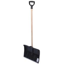 Pelle à neige robuste 40 cm avec manche bois et renfort alu