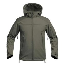 Veste Softshell kaki Fighter V2 - Imperméable et résistante 3XL