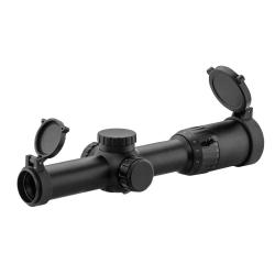 Lunette de battue Waldberg 1-8x24 mm Ø30 - Réticule lumineux