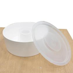Nourrisseur abeilles rond 2 kg en plastique - Ruche Dadant