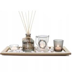 Coffret diffuseur parfum et bougies - Ambiance naturelle et déco