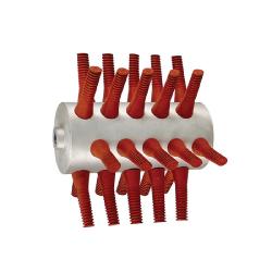 Rouleau aluminium 30 doigts pour plumeuse Piumina