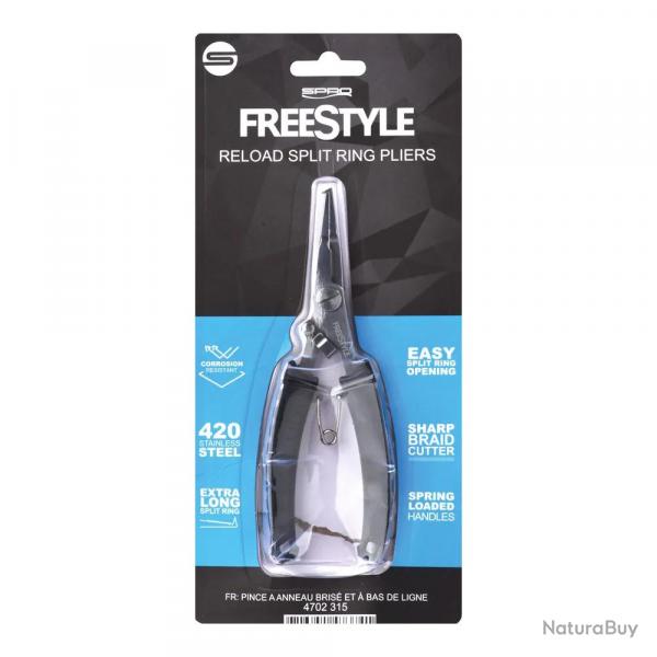 Pince à anneaux brisés Spro Freestyle Reload 15 cm