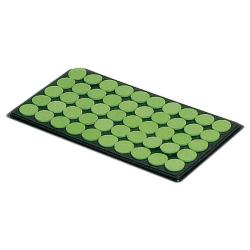 Boutons de marquage pour lapins et lièvres - Lot de 100 Ø16mm Orange
