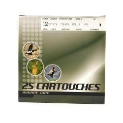 Boite de 25 Cartouches de chasse cal.12/70 DUCATILLON® ECO "Type 36"