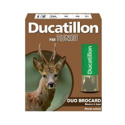 Lot de 40 cartouches cal.12/70 bourre jupe "Duo Brocard" 390m/s