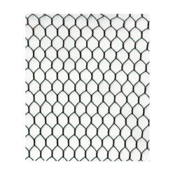 Grillage maille hexagonale 13 mm plastifié vert hauteur de 0,5 à 1 m 1 x 25 m