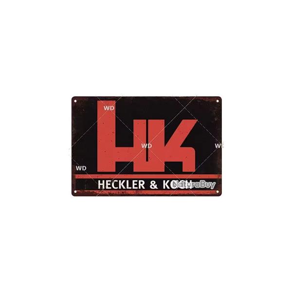 Plaque dcorative vintage heckler & koch LIVRAISON GRATUITE