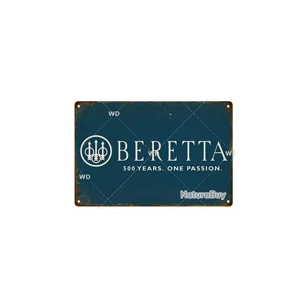 Plaque dcorative vintage beretta V2 LIVRAISON GRATUITE