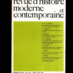 revue d'histoire moderne et contemporaine citroen, peugeot, carnaval, enfants trouvés 1985