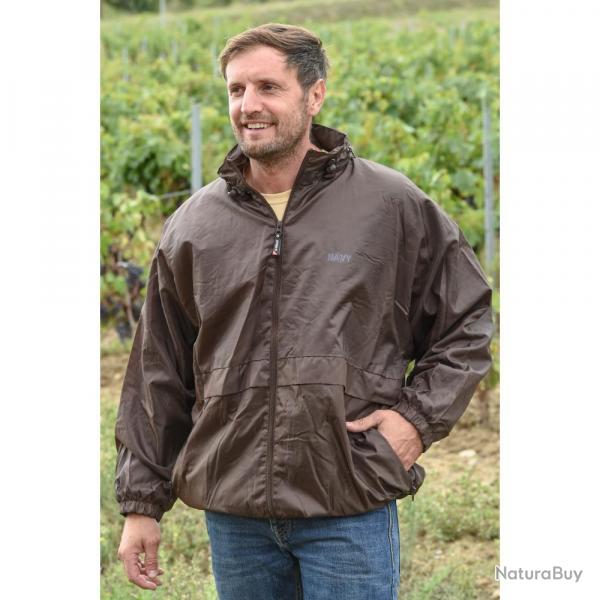 COUPE VENT POLAIRE MARRON HOMME dest